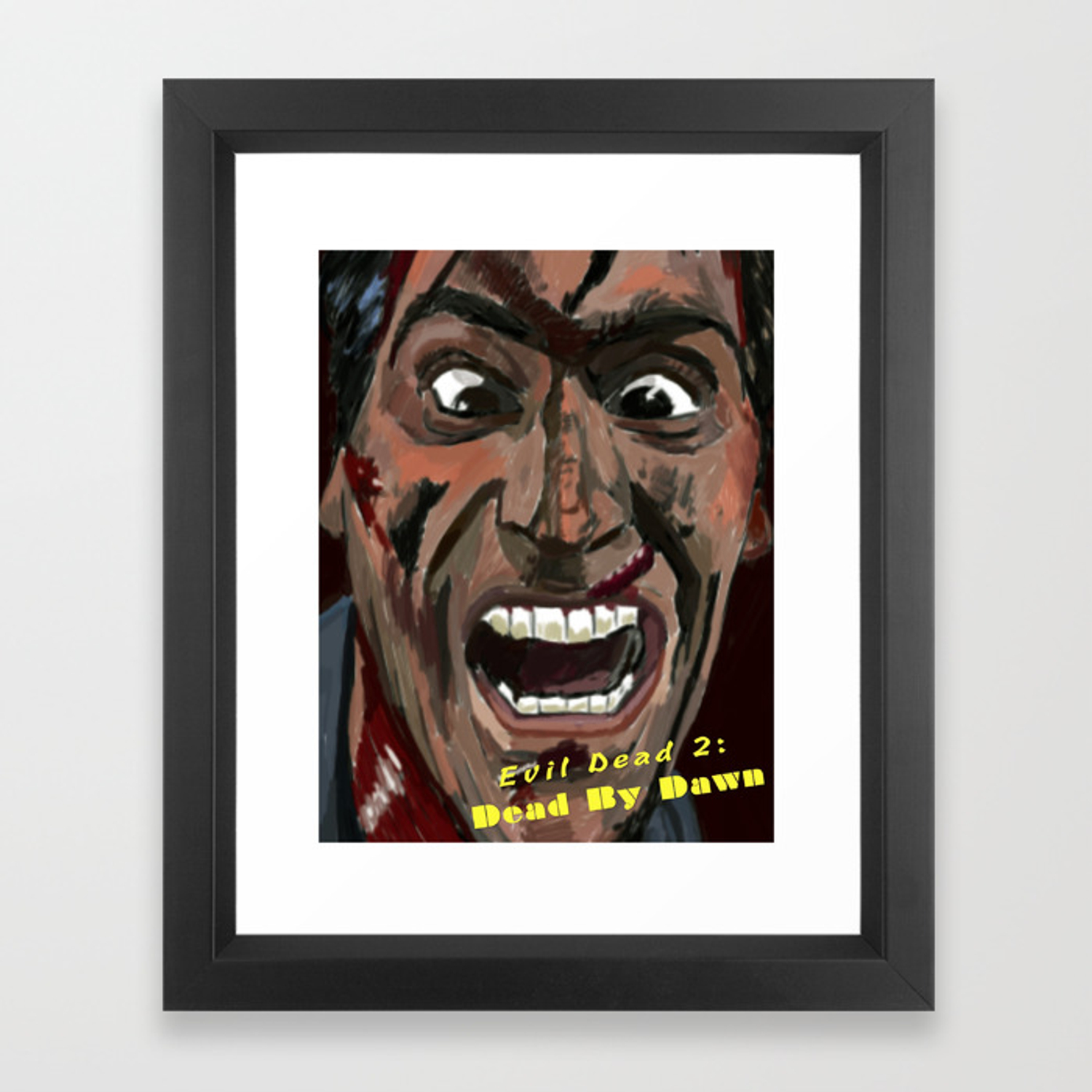 Evil Dead Framed Art Print 1500x1500 Evil Dead Framed Art Print