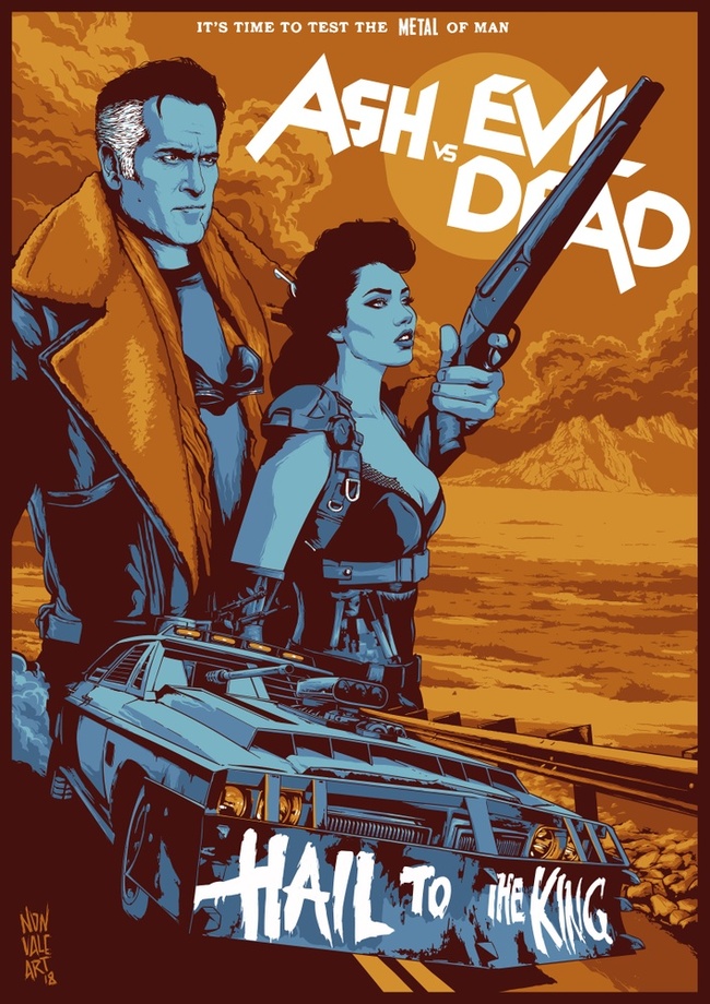 Ash Vs Evil Dead, An Art Print 650x920 Ash Vs Evil Dead, An Art Print