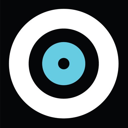 450x450 Black Evil Eye Vector, Greek Evil Eye, Symbol Of Protection