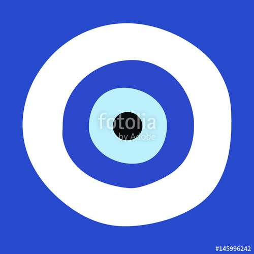 500x500 Greek Evil Eye Vector