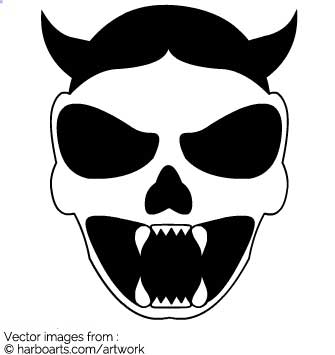 335x355 Download Skull Face