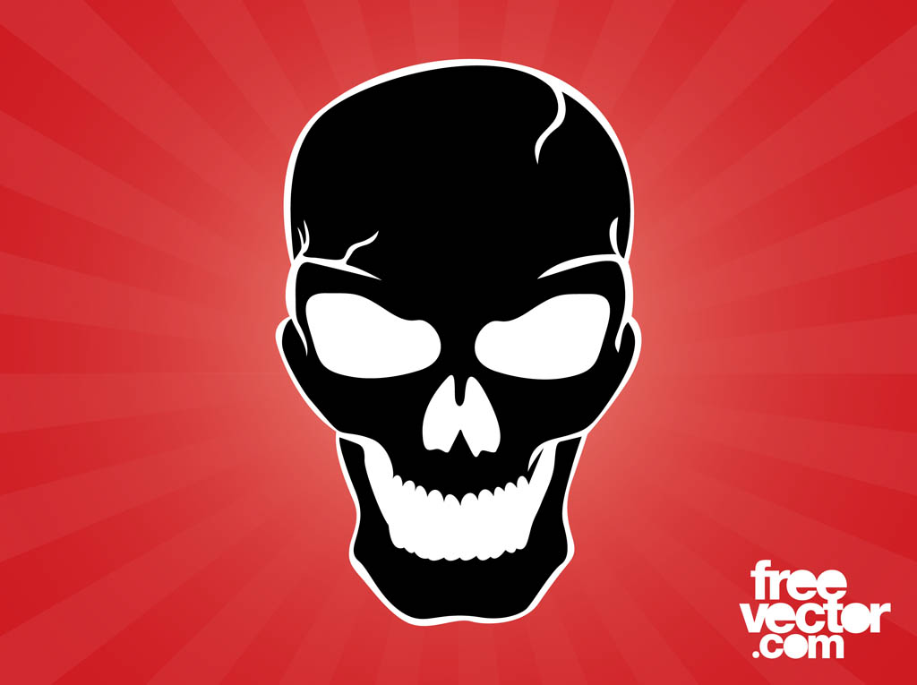1024x765 Evil Skull Graphics Vector Art Graphics