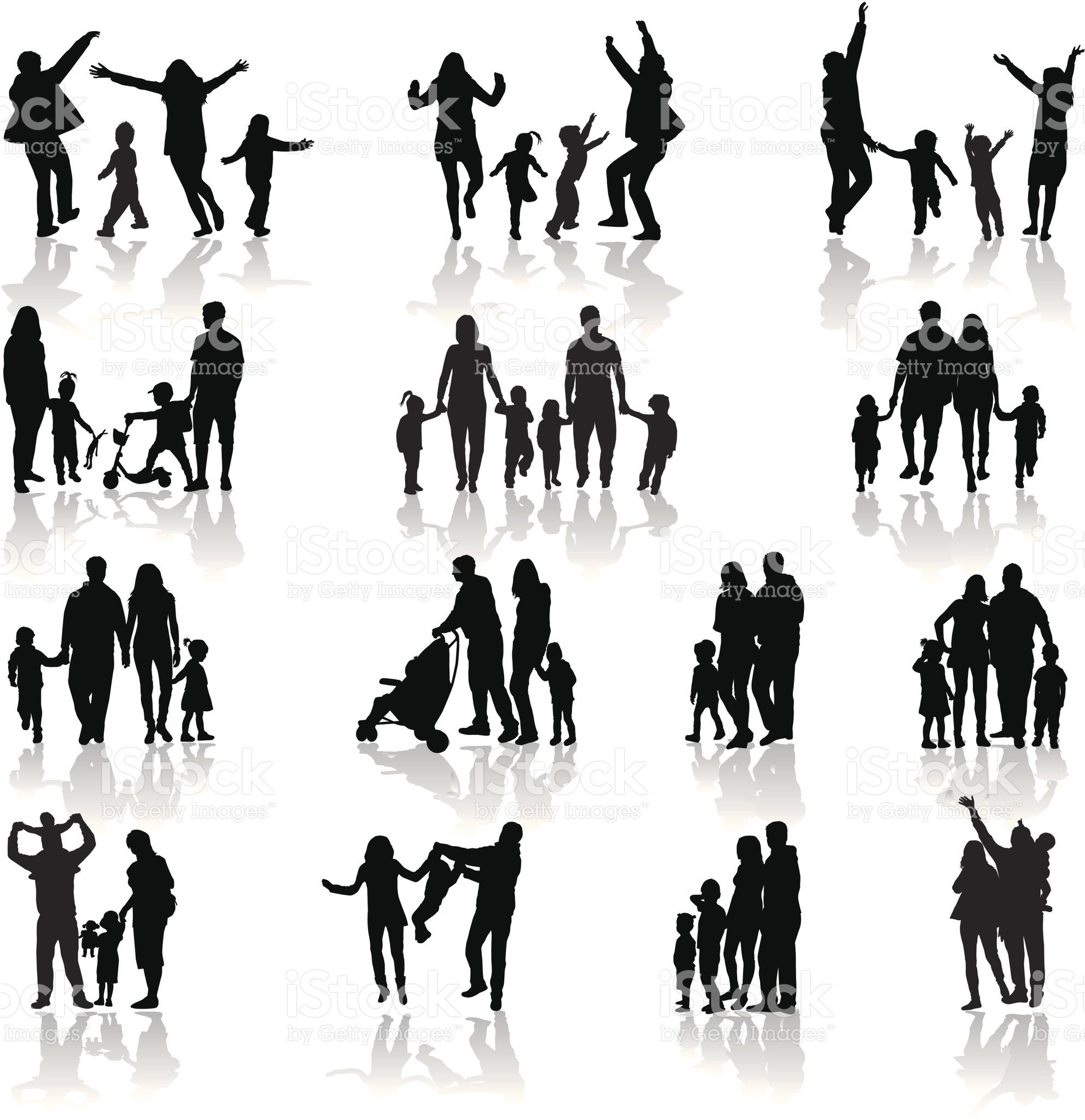 Family Silhouettes Teams 1984x2048 Family Silhouettes Teams