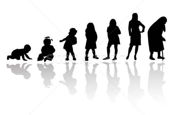 Age Evolution Silhouettes Vector Illustration Didem Hizar 600x400 Age Evolution Silhouettes Vector Illustration Didem Hizar