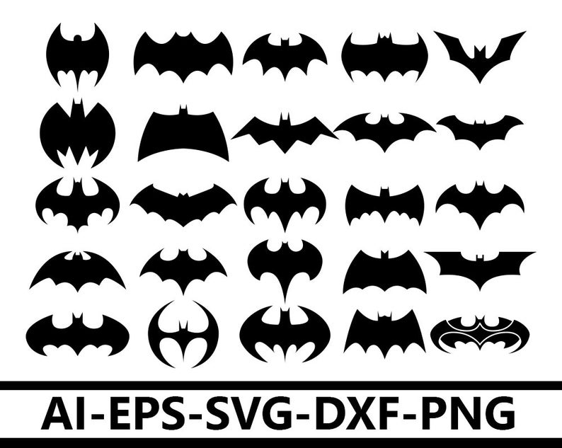 Bat Man Logo Bat Man Logo Evolution Silhouette Vector Etsy 794x633 Bat Man Logo Bat Man Logo Evolution Silhouette Vector Etsy