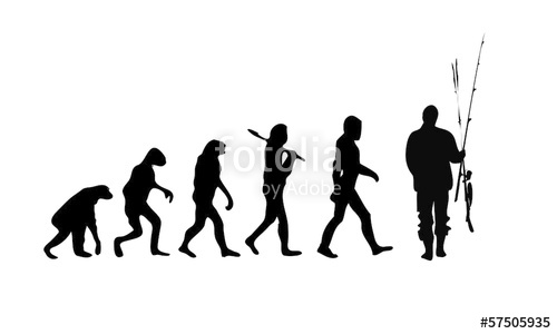 Evolution Fishing Stock Image And Royalty Free Vector 500x300 Evolution Fishing Stock Image And Royalty Free Vector