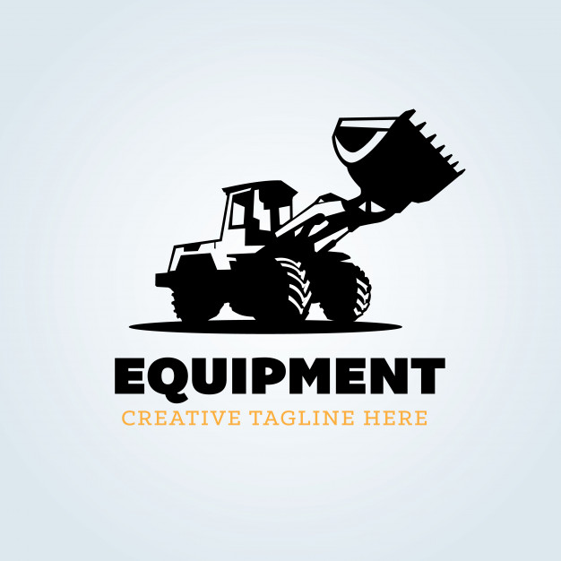 626x626 Excavator And Backhoe Logo Vector Illustration Vector Premium