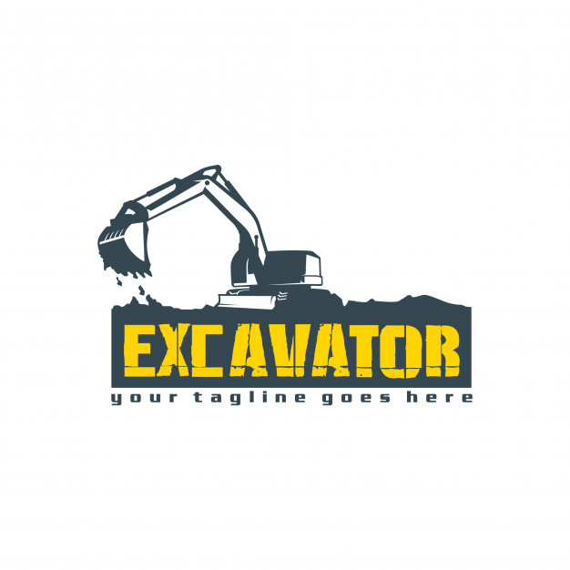 626x626 Excavator Logo Vector Premium Download