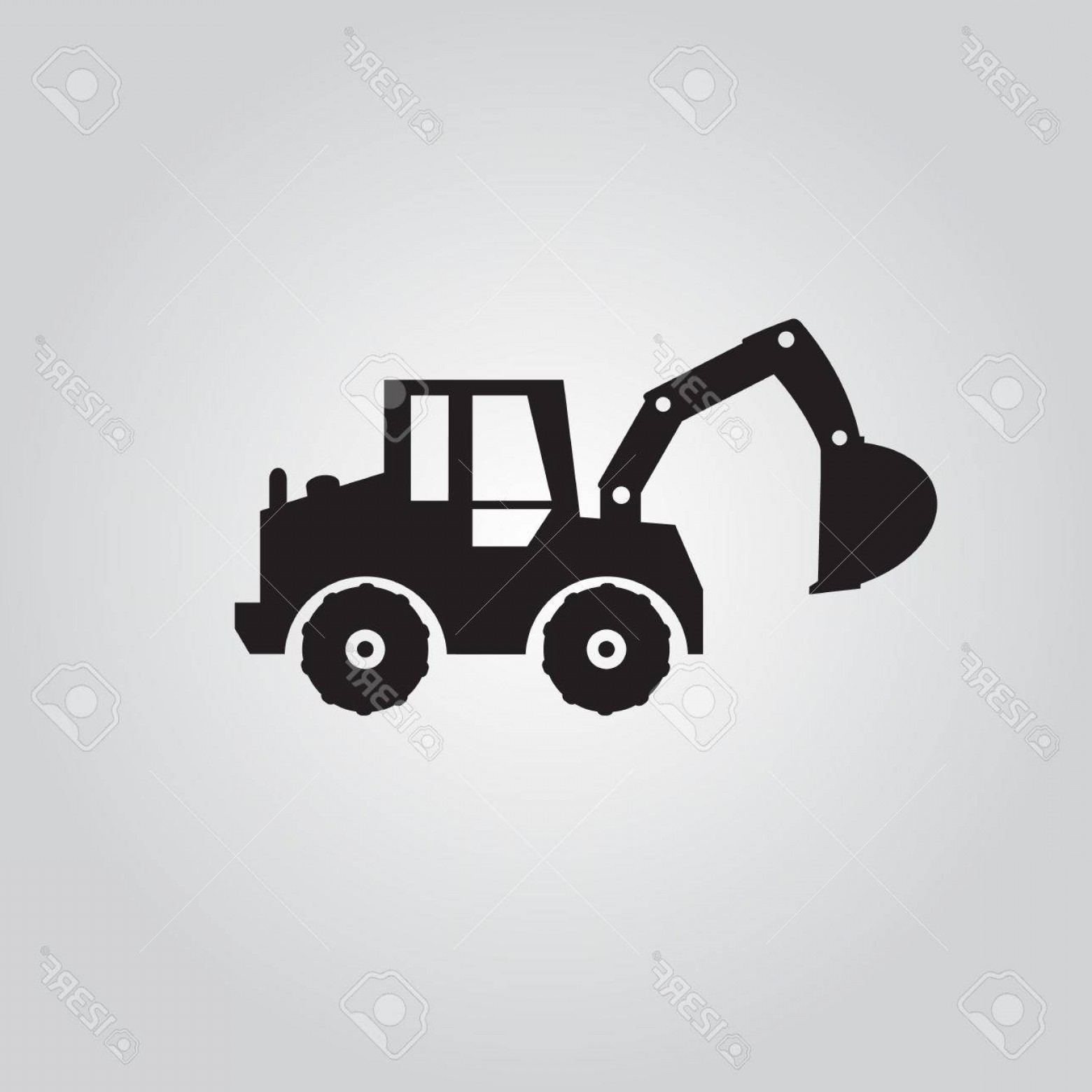 1560x1560 Photostock Vector Wheel Excavator Logo Vector Illustrations Soidergi
