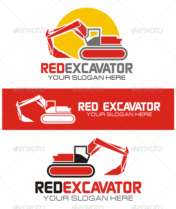 590x700 Tj Excavator Logo, Logos, Service Logo