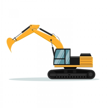 Excavator Silhouette Vector at Vectorified.com | Collection of ...