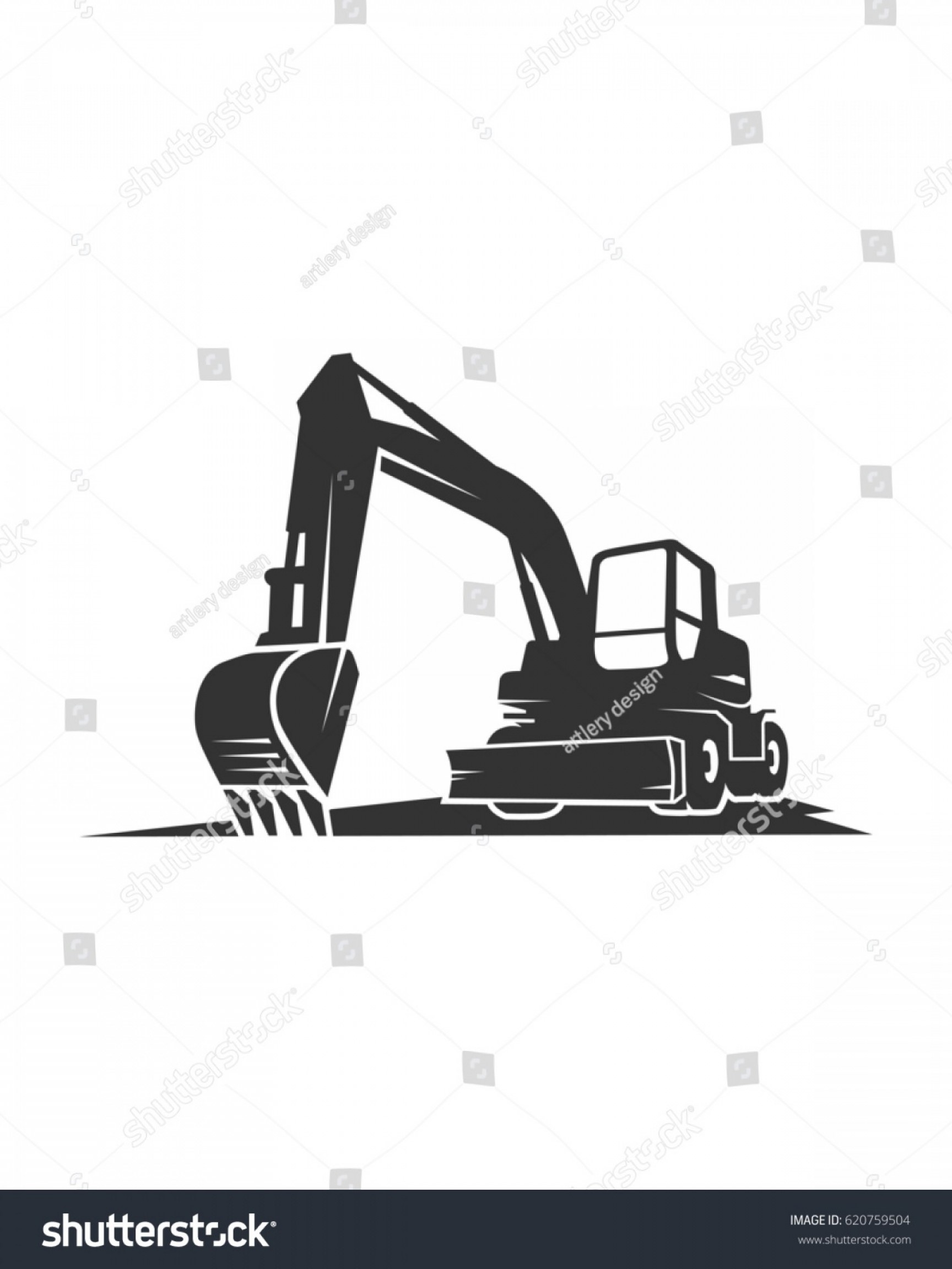 1728x2304 Backhoe Clip Art Vector Createmepink