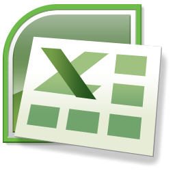 256x256 Icon Excel Vector