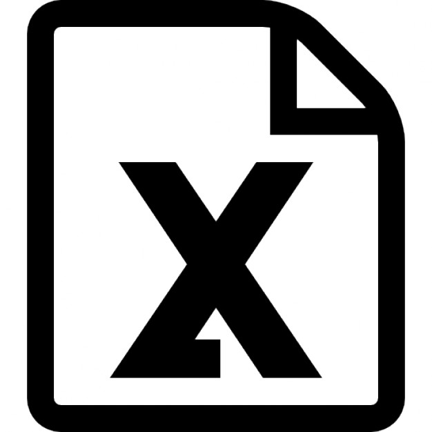 626x626 Excel Icon Vector