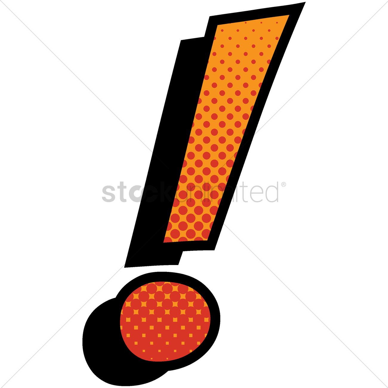 Exclamation Point Vector Image 1300x1300 Exclamation Point Vector Image