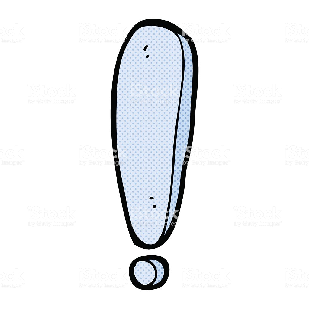 Comic Cartoon Exclamation Mark Vector Ausrufezeichen 1023x1024 Comic Cartoon Exclamation Mark Vector Ausrufezeichen