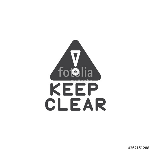Keep Clear Exclamation Point Vector Icon Filled Flat Sign 500x500 Keep Clear Exclamation Point Vector Icon Filled Flat Sign