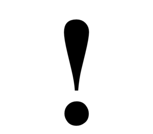 Exclamation Clip Art 298x261 Exclamation Clip Art