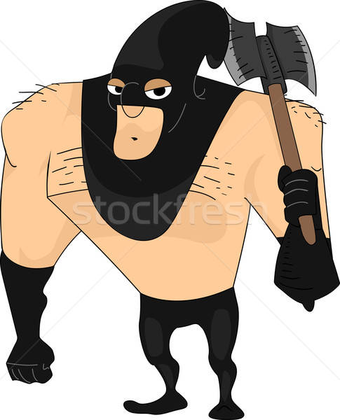 485x600 Executioner Vector Illustration Lenm