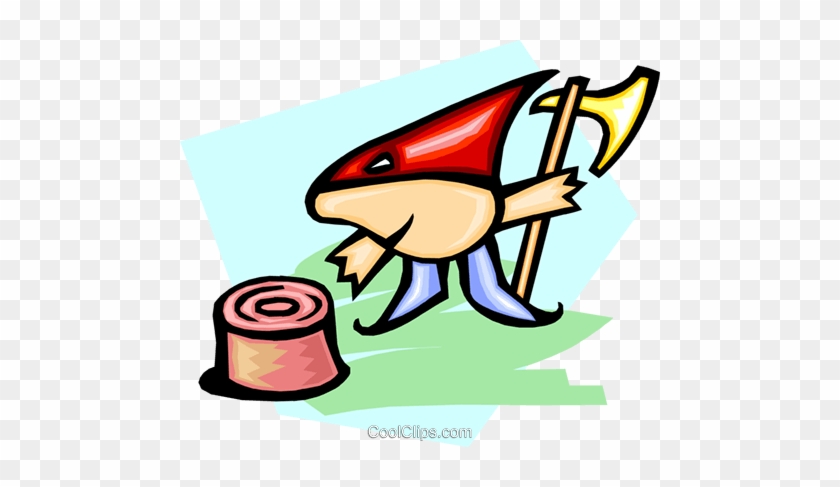 840x487 Cartoon Executioner Royalty Free Vector Clip Art Illustration