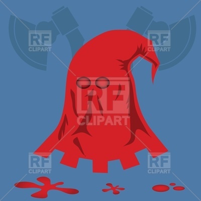 400x400 Red Executioner Mask Vector Image Of Objects