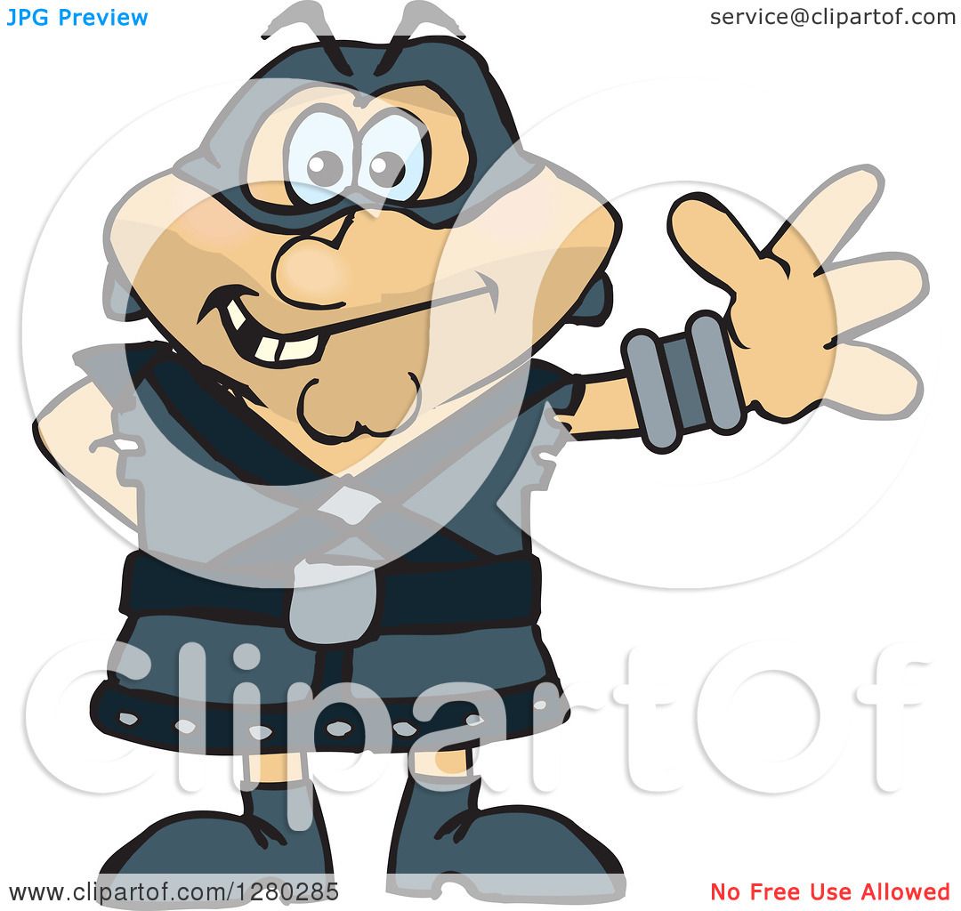 1080x1024 Clipart Of A Waving Executioner