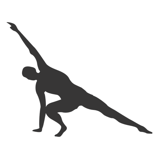 512x512 Man Exercise Silhouette
