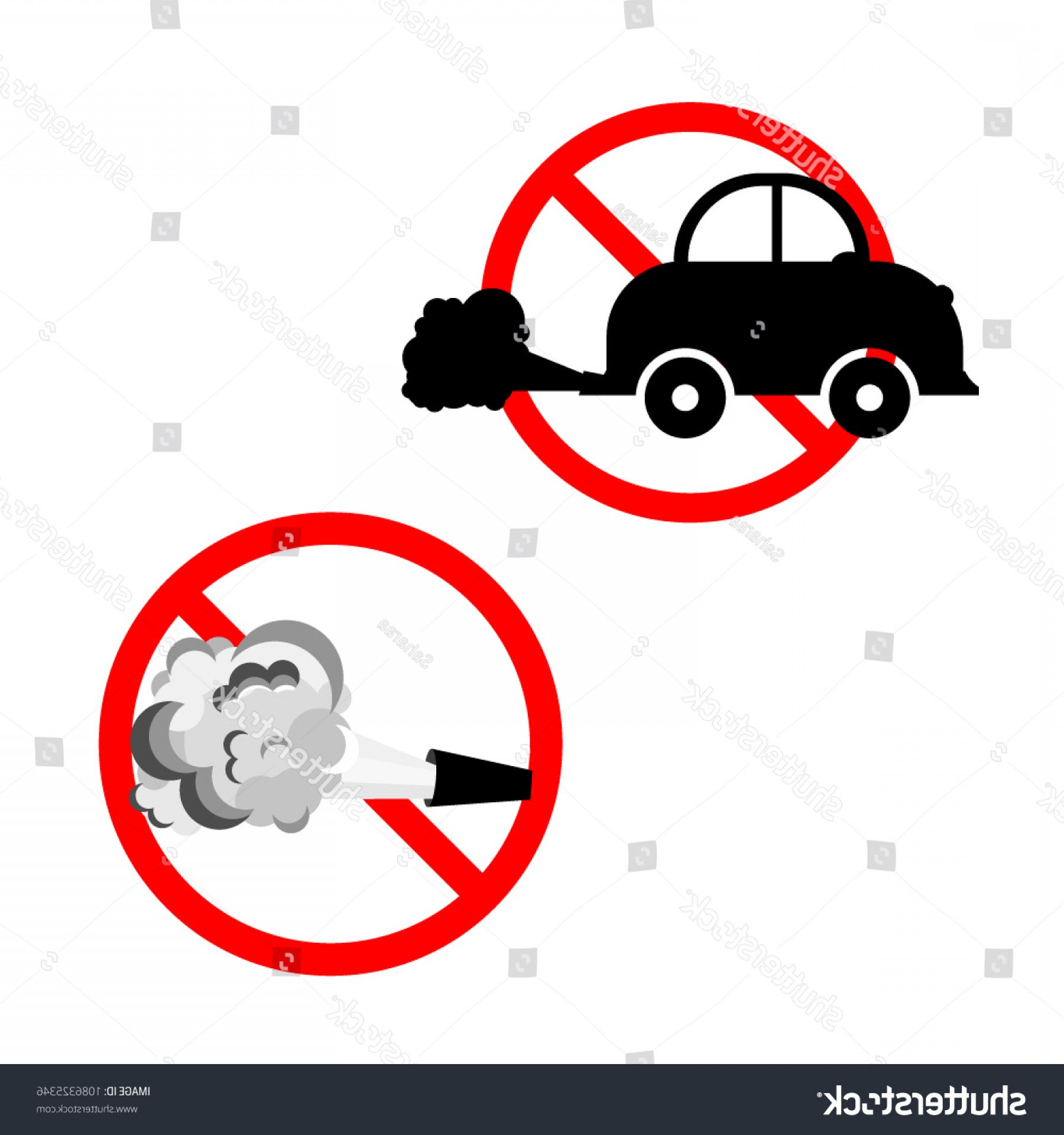 1800x1920 Sign Against Exhaust Pipe Smoke Car Studiogrfx