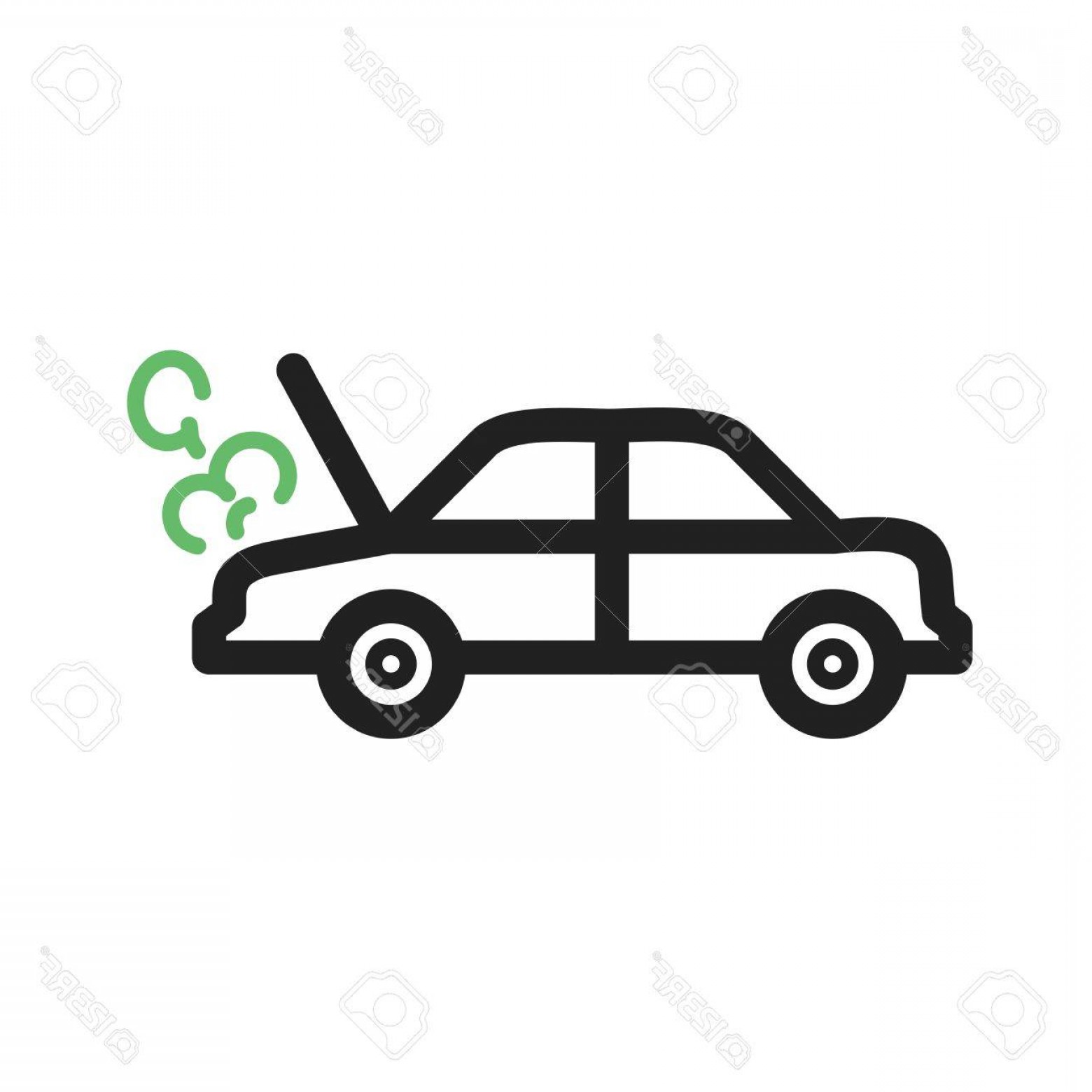 1560x1560 Smoking Exhaust Pipe Vector Art Studiogrfx