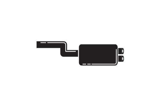 580x386 Exhaust Vector Icon Graphic