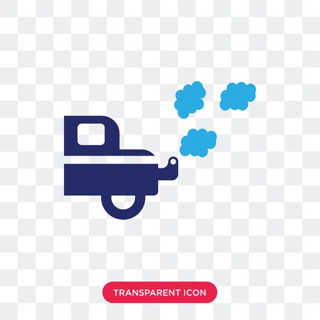 450x450 Exhaust Vector Icon Isolated On Transparent Background, Exhaust