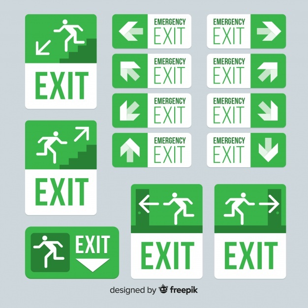 626x626 Exit Vectors, Photos And Free Download
