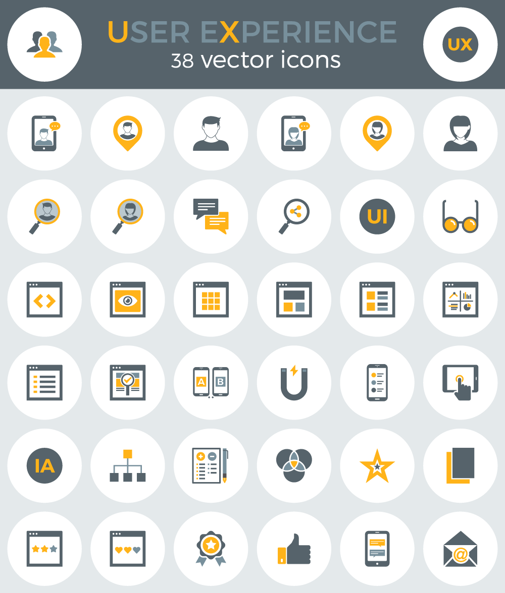 1000x1176 Free User Experience Icons