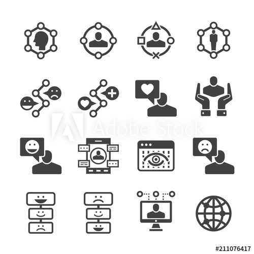 500x500 User Experience Icon Set
