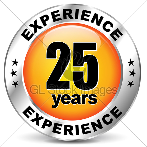 500x500 Vector Experience Icon Gl Stock Images