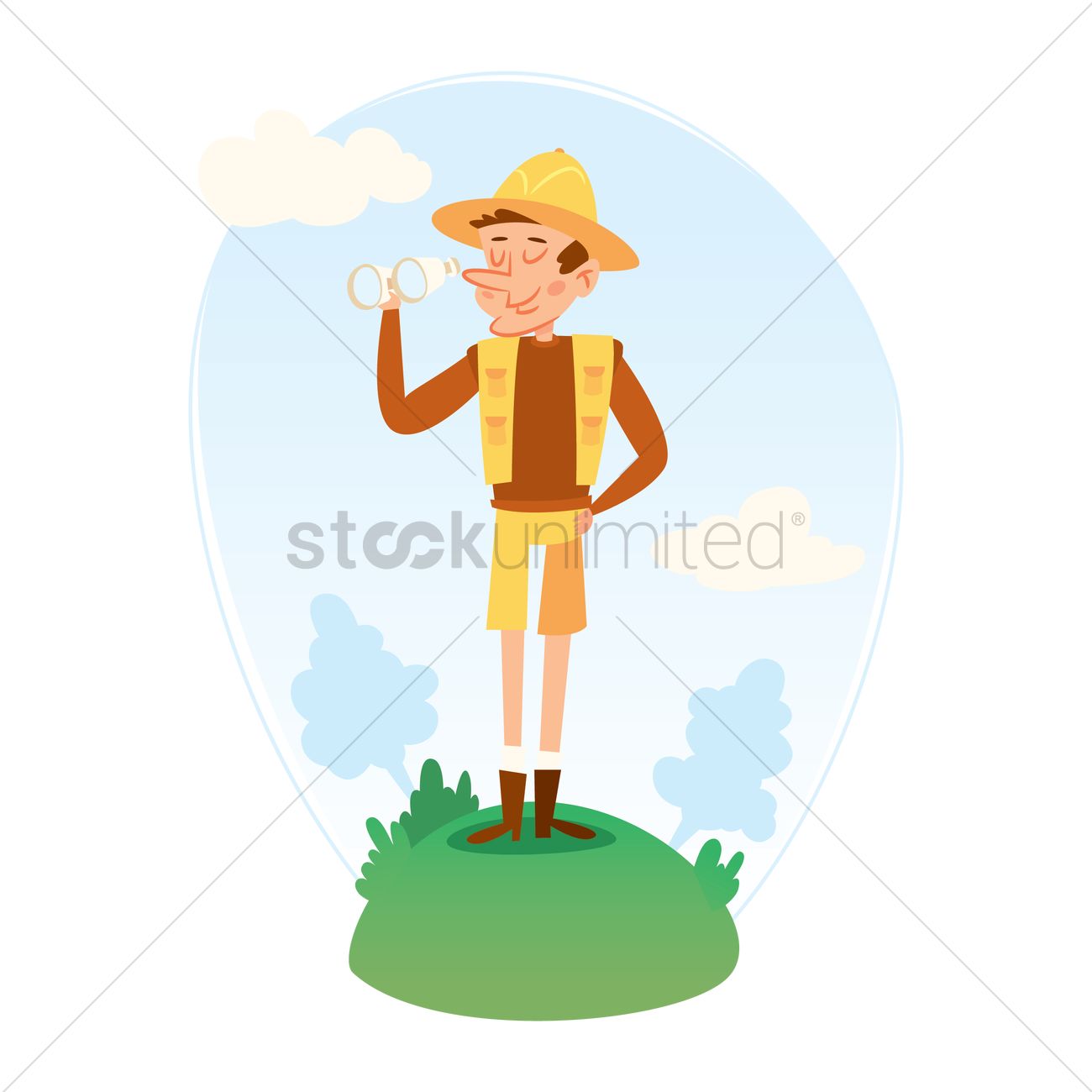 1300x1300 Explorer Vector Image