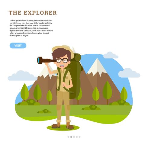 490x490 Nature Explorer Vector