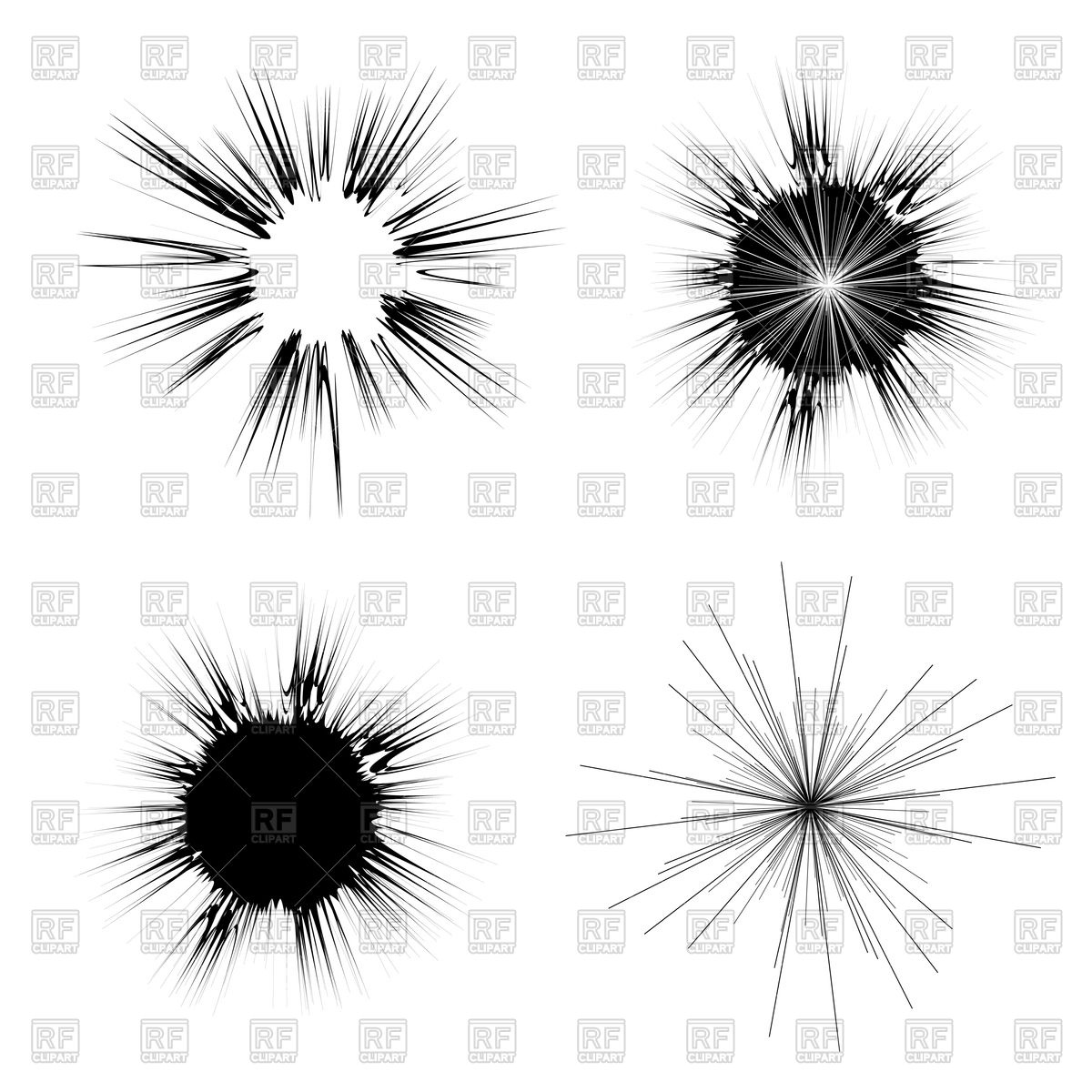 1200x1200 Cartoon Explosions Vector Image Of Backgrounds, Textures, Abstract