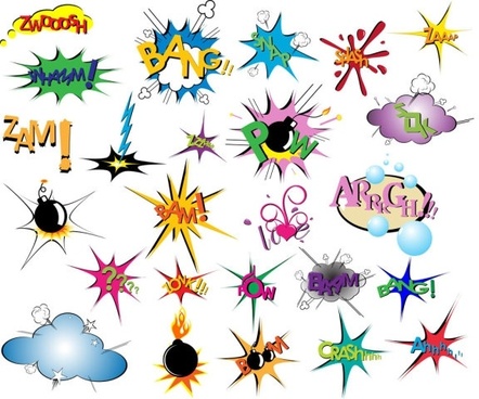 442x368 Explosion Free Vector Download