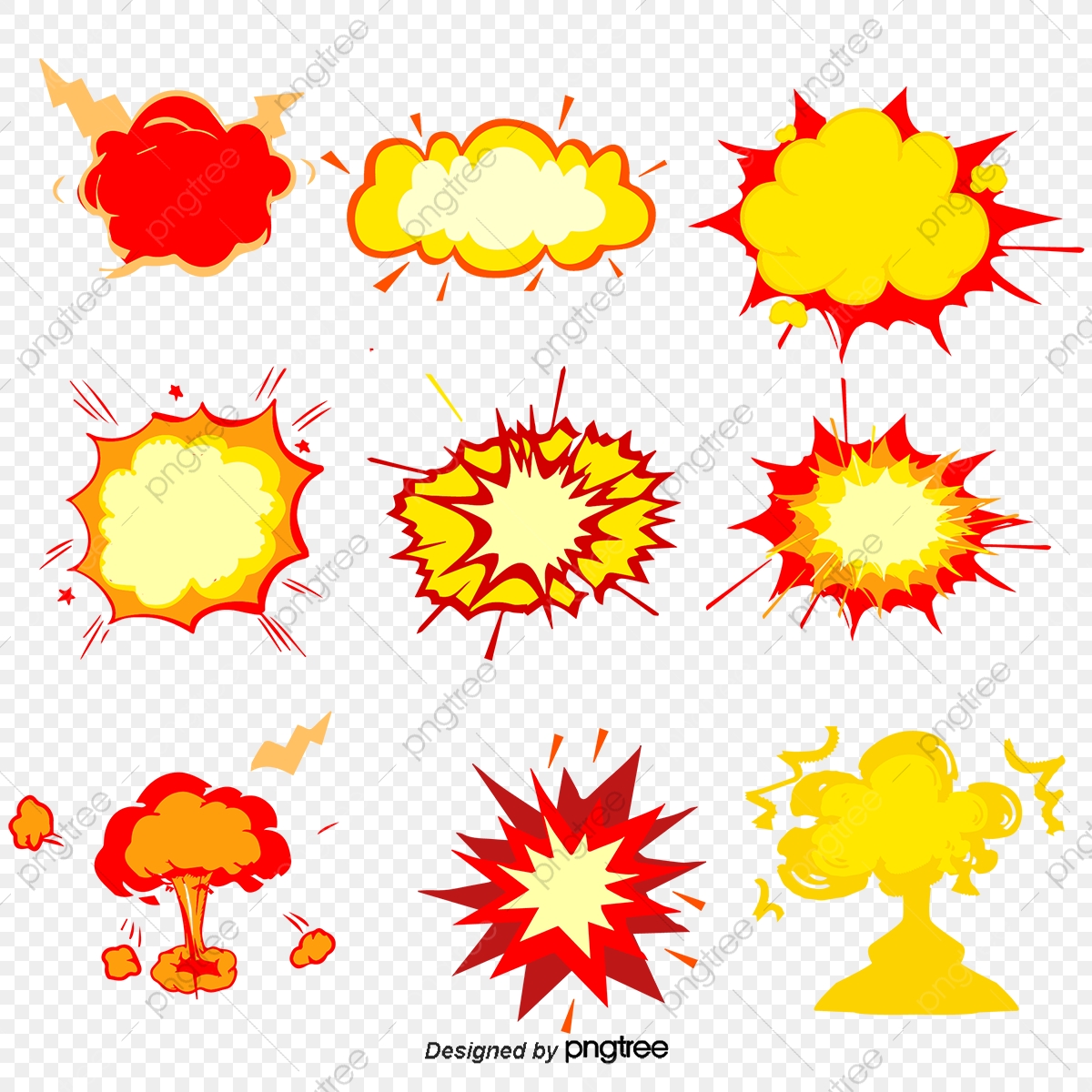 Explosion Vector Free at Vectorified.com | Collection of Explosion ...