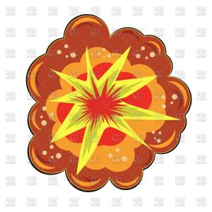 300x300 Comic Explosion Bubble Png Transparent Vector Soidergi