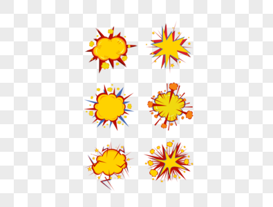 395x300 Comic Explosion Material Vector Png Image Picture Free Download