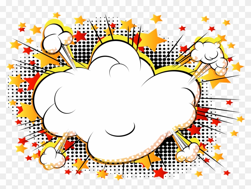 840x632 Comics Cartoon Explosion Vector Cloud
