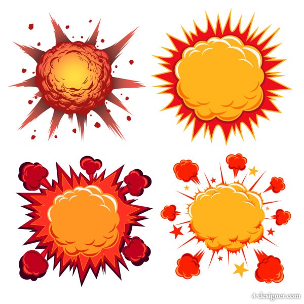 Explosion Vector Png At Vectorified Com Collection Of Explosion Vector Png Free For Personal Use