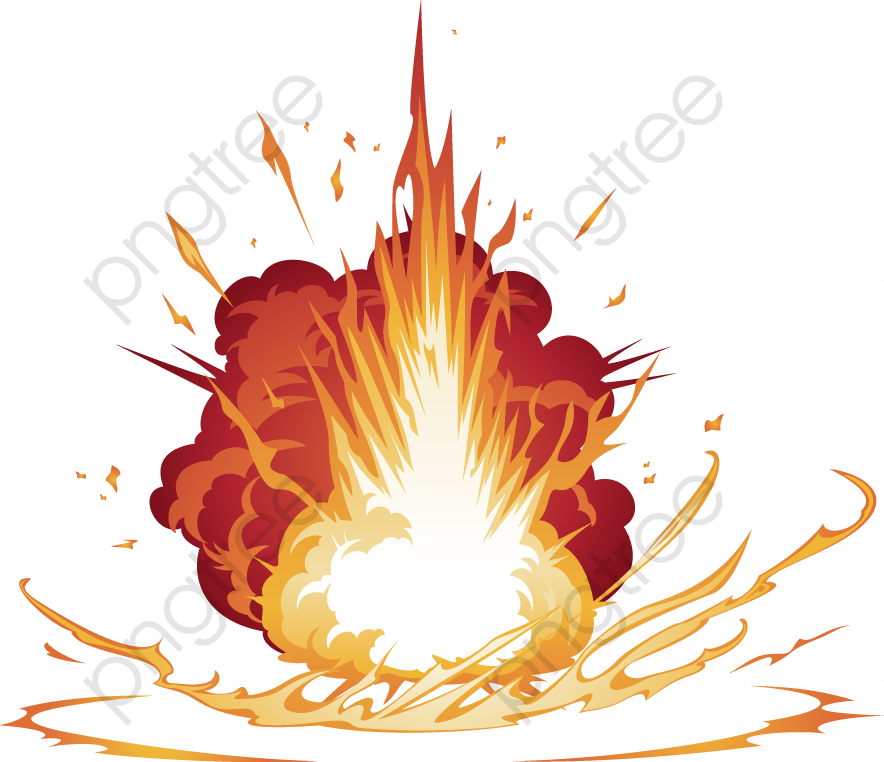 Explosion Vector Png At Vectorified Com Collection Of Explosion Vector Png Free For Personal Use