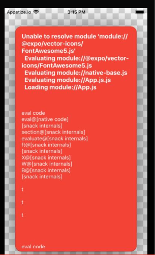 Native Base Latest Version Not Work In Expo Snack 305x502 Native Base Latest Version Not Work In Expo Snack