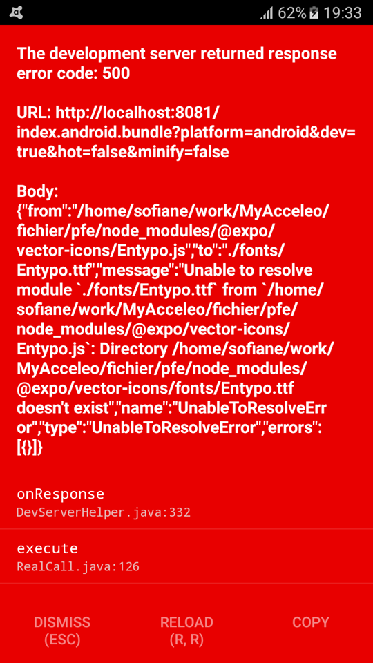 Unable To Resolve Module ' Fontsentypo Ttf' From 'homepfe 540x960 Unable To Resolve Module ' Fontsentypo Ttf' From 'homepfe