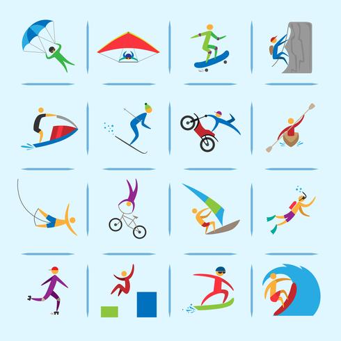 490x490 Extreme Sports Icons