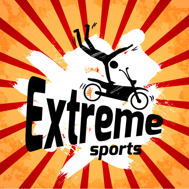 626x626 Extreme Sports Poster Vector Free Download