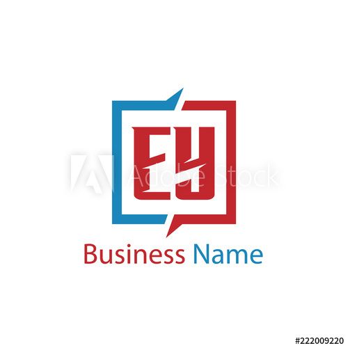 500x500 Initial Letter Ey Logo Template Design